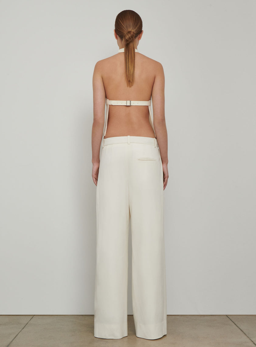 Backless Halter Top